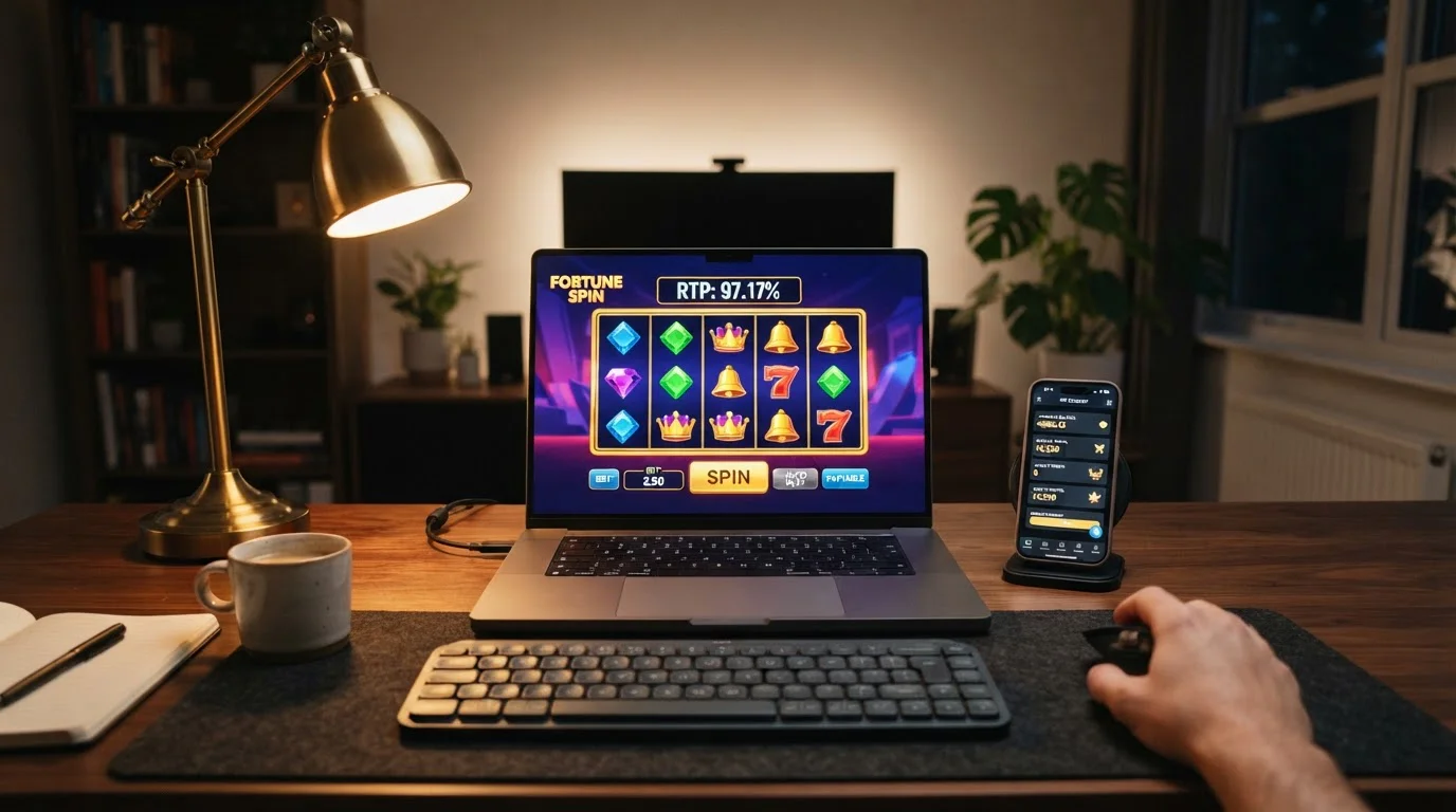 High RTP pokies game showing 97.17 percent return rate on casino screen