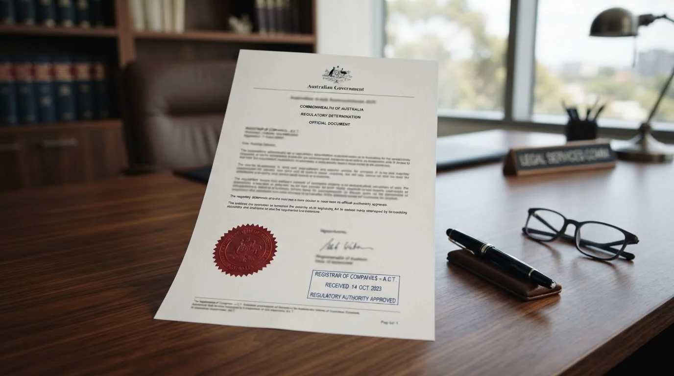 Australian legal document showing Interactive Gambling Act provisions